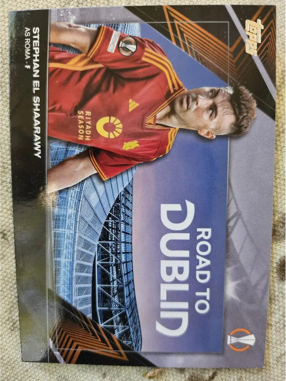 2023-24 Topps UEFA Club Competitions #RF-3 Stephan El Shaarawy Road to the Final